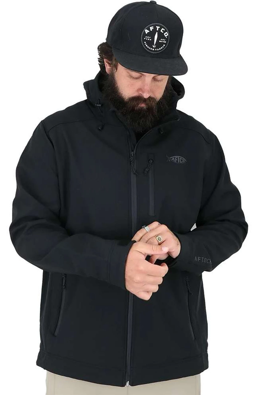 Aftco Reaper Softshell Jacket - Black 5 Aftco Reaper Softshell Jacket - Black - Image 3