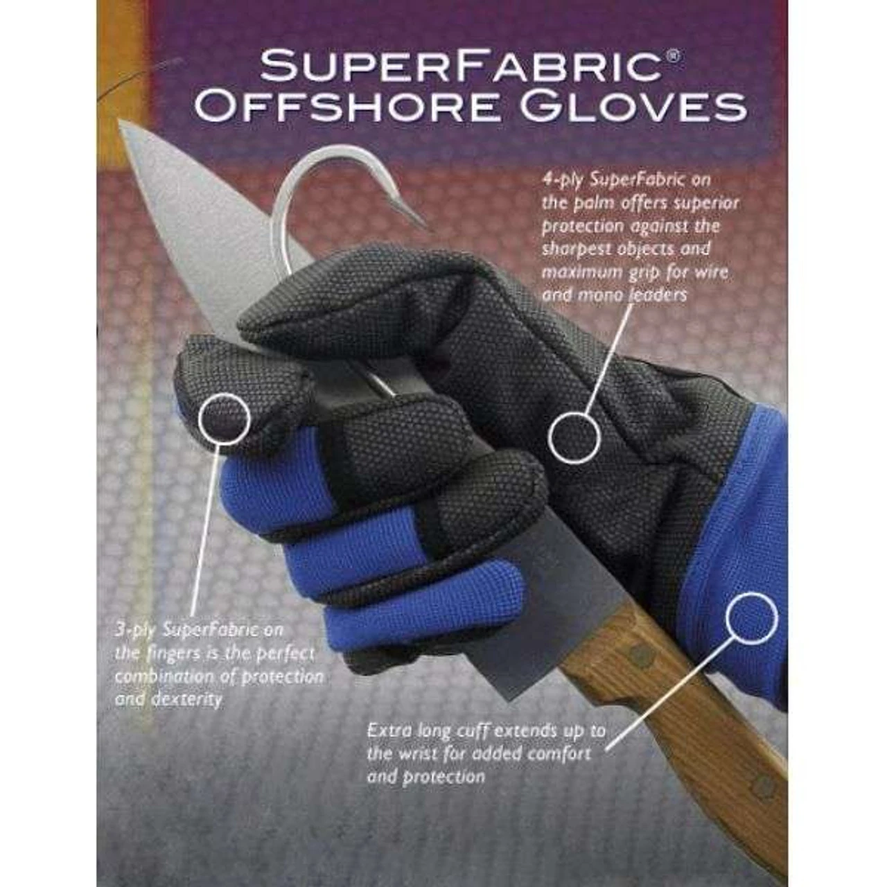 Hi-Seas - SeaGrip SuperFabric Offshore Glove 4 Hi-Seas - SeaGrip SuperFabric Offshore Glove - Image 2
