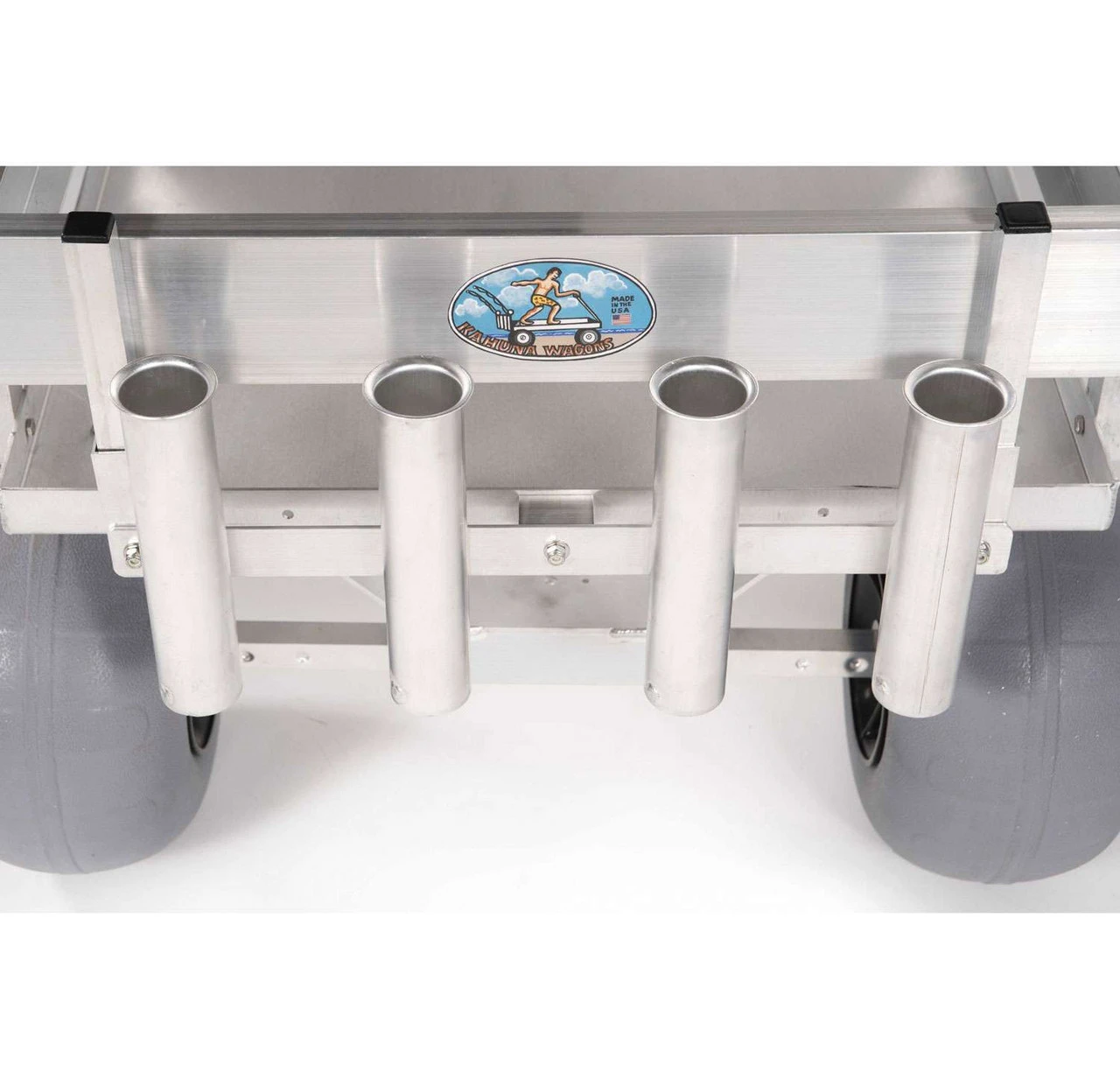 Alumacart One Rod Rack - Four Rod Holder 5 Alumacart One Rod Rack - Four Rod Holder - Image 3