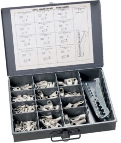 Ancor Tinned Copper Lug Kit W/ Crimper - 100-Piece