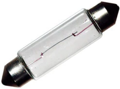 Ancor Bulb - Festoon - 12V .74A 10W 6CP 2-Pieces