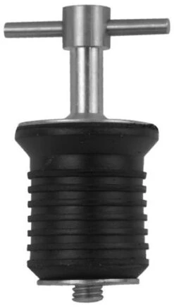 Attwood 7518A3 Stainless Steel T-Handle Drain Plug - 1 In.