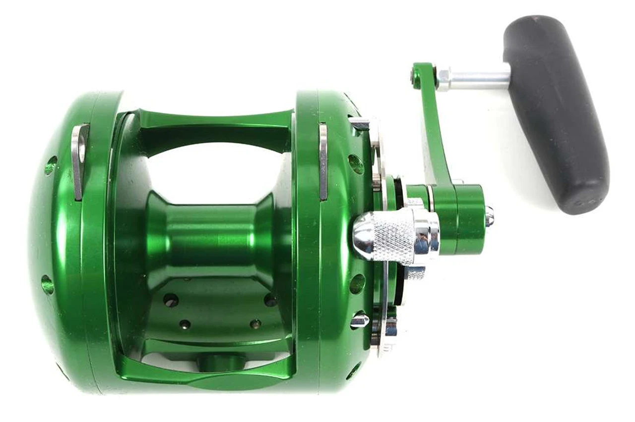 Avet EX 50/2 Two-Speed Lever Drag Big Game Reels Green 4 Avet EX 50/2 Two-Speed Lever Drag Big Game Reels Green - Image 2