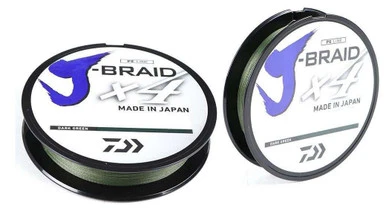 Daiwa J-Braid X4 Dark Green Line - 150yds With Line Cutter 3 Daiwa J-Braid X4 Dark Green Line - 150yds With Line Cutter