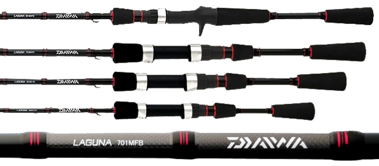Daiwa Laguna Spinning Rods 3 Daiwa Laguna Spinning Rods