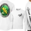 David Dunleavy DMW8054 Cast Addict Peacock Bass/Snook LS Performance Shirts
