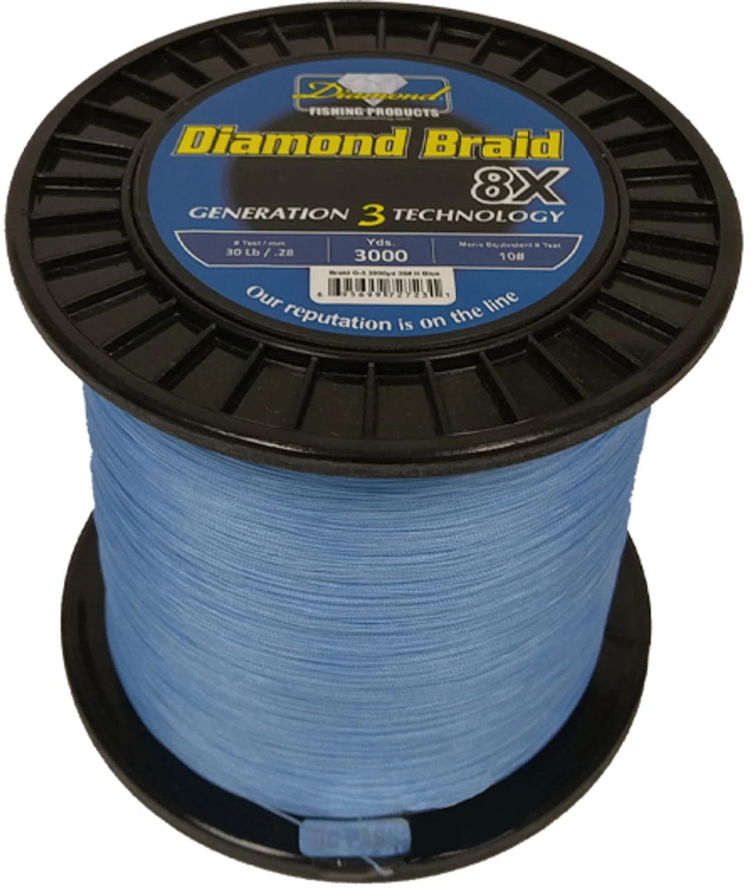 Diamond Braid Generation III 8X Braided Line - Blue 3 Diamond Braid Generation III 8X Braided Line - Blue