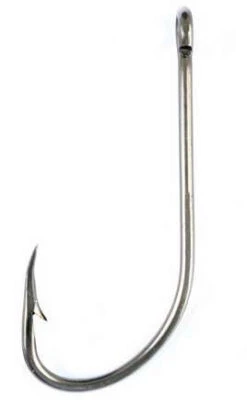 Eagle Claw 085A Plain Shank Offset Hook - A Pack - 2/0