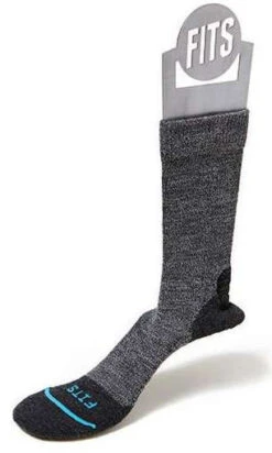 FITS Light Hiker Crew Socks - Coal L
