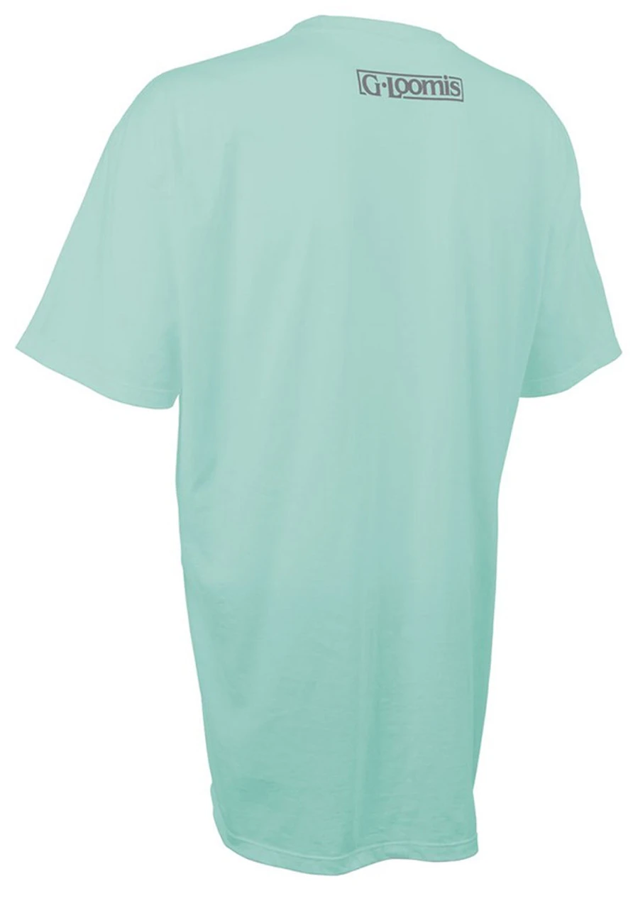 G.LOOMIS G Loomis Short Sleeve Cotton T-Shirt - Celadon - 2XL 4 G.LOOMIS G Loomis Short Sleeve Cotton T-Shirt - Celadon - 2XL - Image 2