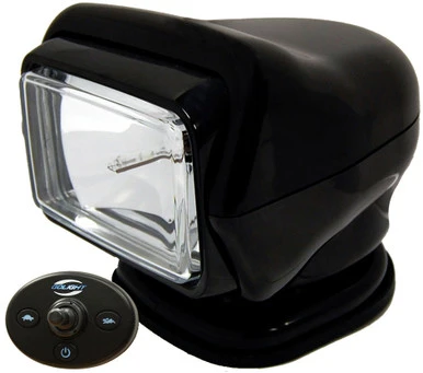 Golight HID Stryker Searchlight W/ Wired Dash Remote - Permanent Mount 3 Golight HID Stryker Searchlight W/ Wired Dash Remote - Permanent Mount