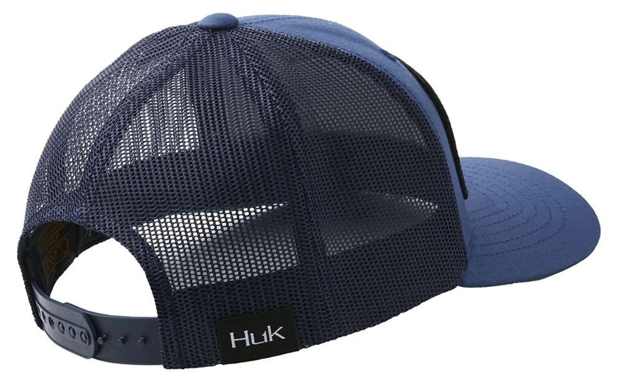 Huk And Bars Trucker Hat - Sargasso Sea - Youth 4 Huk And Bars Trucker Hat - Sargasso Sea - Youth - Image 2