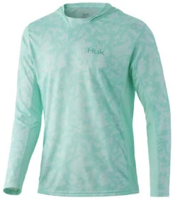Huk Icon X Running Lakes Hoodie - Beach Glass - Medium