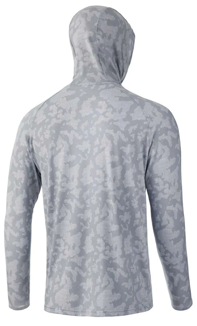 Huk Waypoint Running Lakes Hoodie - Overcast Grey - 2X-Large 4 Huk Waypoint Running Lakes Hoodie - Overcast Grey - 2X-Large - Image 2