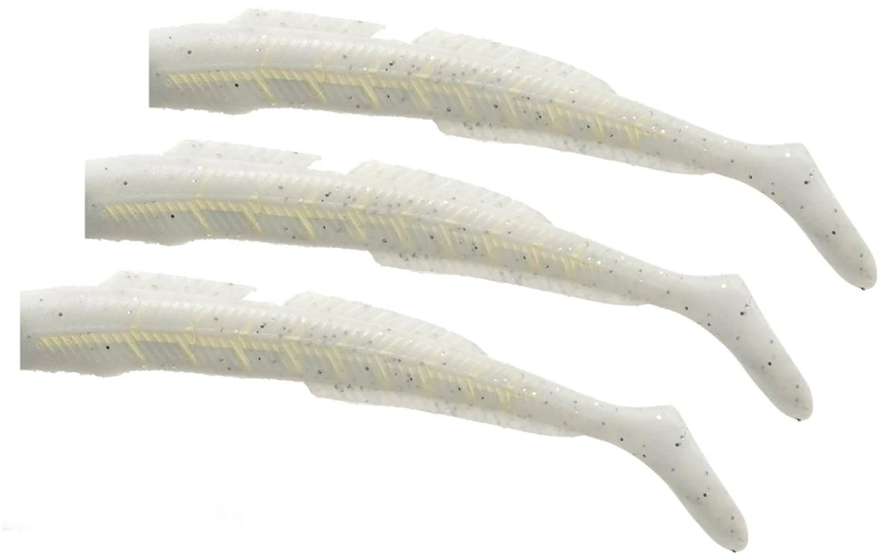 Hyperlastics Sandyll Pro 70g Tail Pack - White Ghost 3 Hyperlastics Sandyll Pro 70g Tail Pack - White Ghost