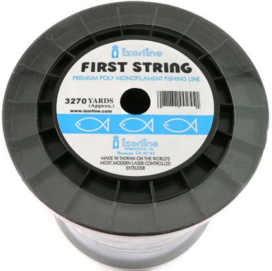 Izorline 002568 First String Heavy-Duty Mono Line - 50lb - Blue - 1kg Bulk Spool 3 Izorline 002568 First String Heavy-Duty Mono Line - 50lb - Blue - 1kg Bulk Spool