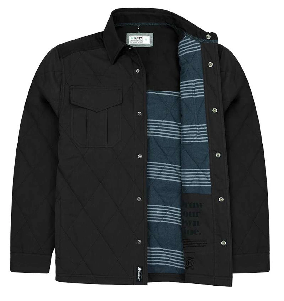 Jetty Dogwood Jacket - Black - X-Large 3 Jetty Dogwood Jacket - Black - X-Large