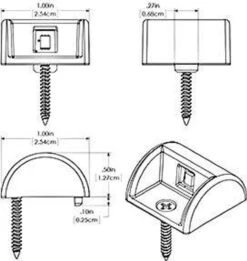 Lumitec Andros Courtesy Light -Fishing Equipment Store lumitec andros courtesy light 72245.1651028526