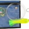 MagicTail Hoo Magic Pin Rigged Trolling Head - 3.5oz - Chart Green Tip -Fishing Equipment Store magictail hmpr35 35 hoo magic pin rigged trolling head 39657.1651421978.386.513