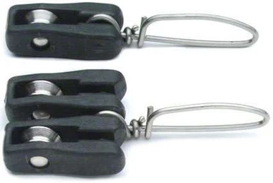 Malin OP-81-2 Double Pulley With Snap 3 Malin OP-81-2 Double Pulley With Snap