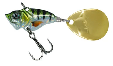 Molix Trago Spin Tail - 1/2oz - Perch 3 Molix Trago Spin Tail - 1/2oz - Perch