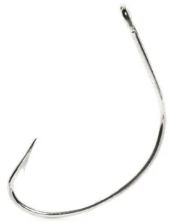 Mustad 37240-NI Nickel Wide Gap Hollow Point Hook