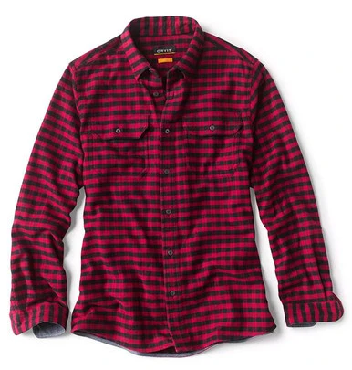 Orvis Mid Mountain Tech Flannel Shirt - Cardinal - Medium 3 Orvis Mid Mountain Tech Flannel Shirt - Cardinal - Medium