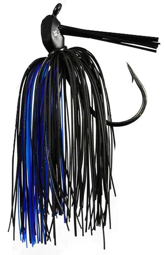 Outkast Tackle Cage Feider Jig - 3/4oz - Black Sapphire 3 Outkast Tackle Cage Feider Jig - 3/4oz - Black Sapphire