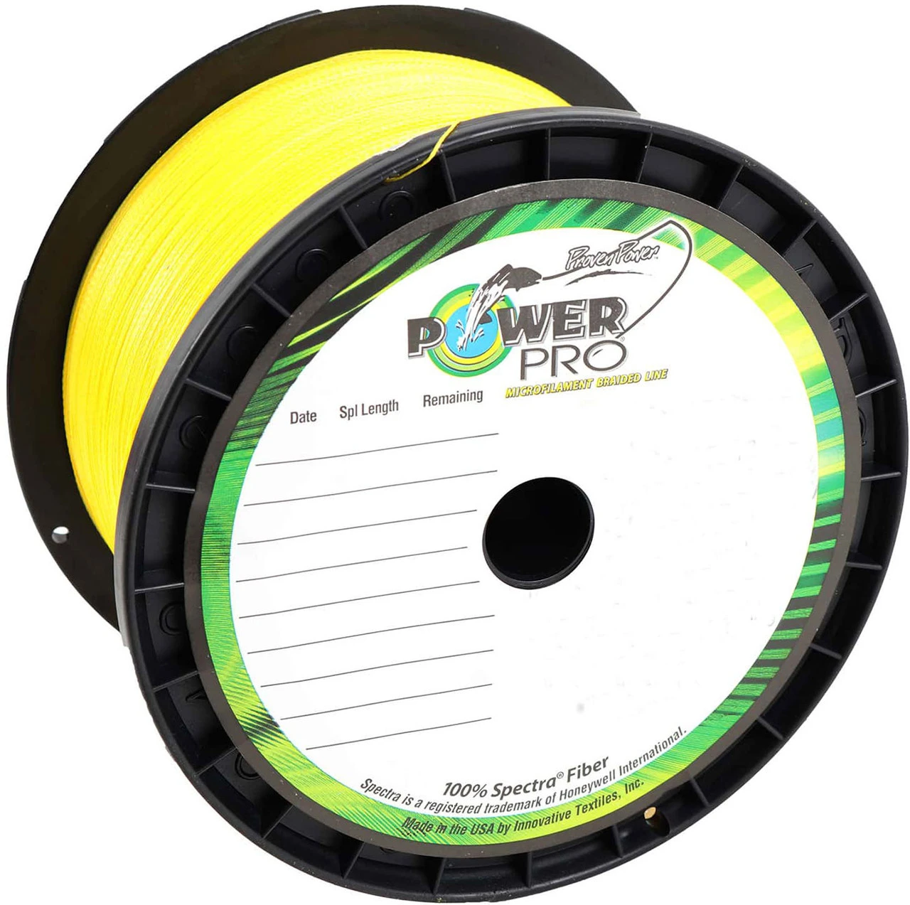 Power Pro 100lb 1500yds Braided Spectra Fishing Line Hi-Vis Yellow 3 Power Pro 100lb 1500yds Braided Spectra Fishing Line Hi-Vis Yellow