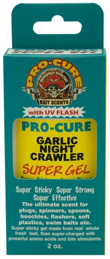Pro-Cure Bait Super Gel - 2 Oz. Garlic/Nightcrawler
