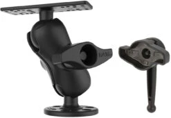 RAM MOUNTS RAM Marine Electronics Mount W/ RAM Hi-Torq Wrench - D Size - 2.25 In.