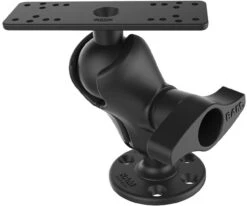 RAM MOUNTS RAM Marine Electronics Mount W/ RAM Hi-Torq Wrench - D Size - 2.25 In. -Fishing Equipment Store ram d 115 c knob9h marine electronics mount 74615.1651266948