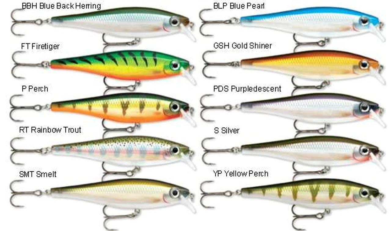 Rapala Balsa Xtreme Minnow Lures 4 Rapala Balsa Xtreme Minnow Lures - Image 2