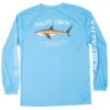 Salty Crew Bruce Long Sleeve Rashguard - Columbia Blue - XL 1 Salty Crew Bruce Long Sleeve Rashguard - Columbia Blue - XL -Fishing Equipment Store salty crew bruce long sleeve rashguard columbia blue xl 88666.1651371864