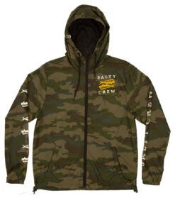 Salty Crew Double Up Windbreaker - Camo