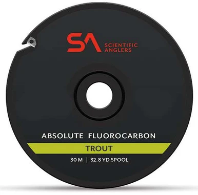 Scientific Anglers Absolute Fluorocarbon Trout Tippet - 30M 3 Scientific Anglers Absolute Fluorocarbon Trout Tippet - 30M