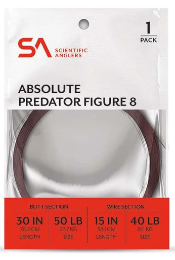 Scientific Anglers Absolute Predator Figure 8 Leader 3 Scientific Anglers Absolute Predator Figure 8 Leader