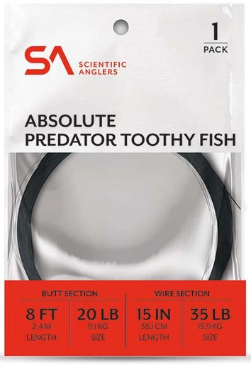 Scientific Anglers Absolute Predator Toothy Fish Leader 3 Scientific Anglers Absolute Predator Toothy Fish Leader