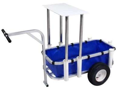 Sea Striker BRSC-DLXA Aluminum Beach/Surf Pier Cart W/Liner 3 Sea Striker BRSC-DLXA Aluminum Beach/Surf Pier Cart W/Liner