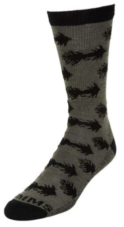 Simms Daily Sock - Woolly Bugger Moss - Medium