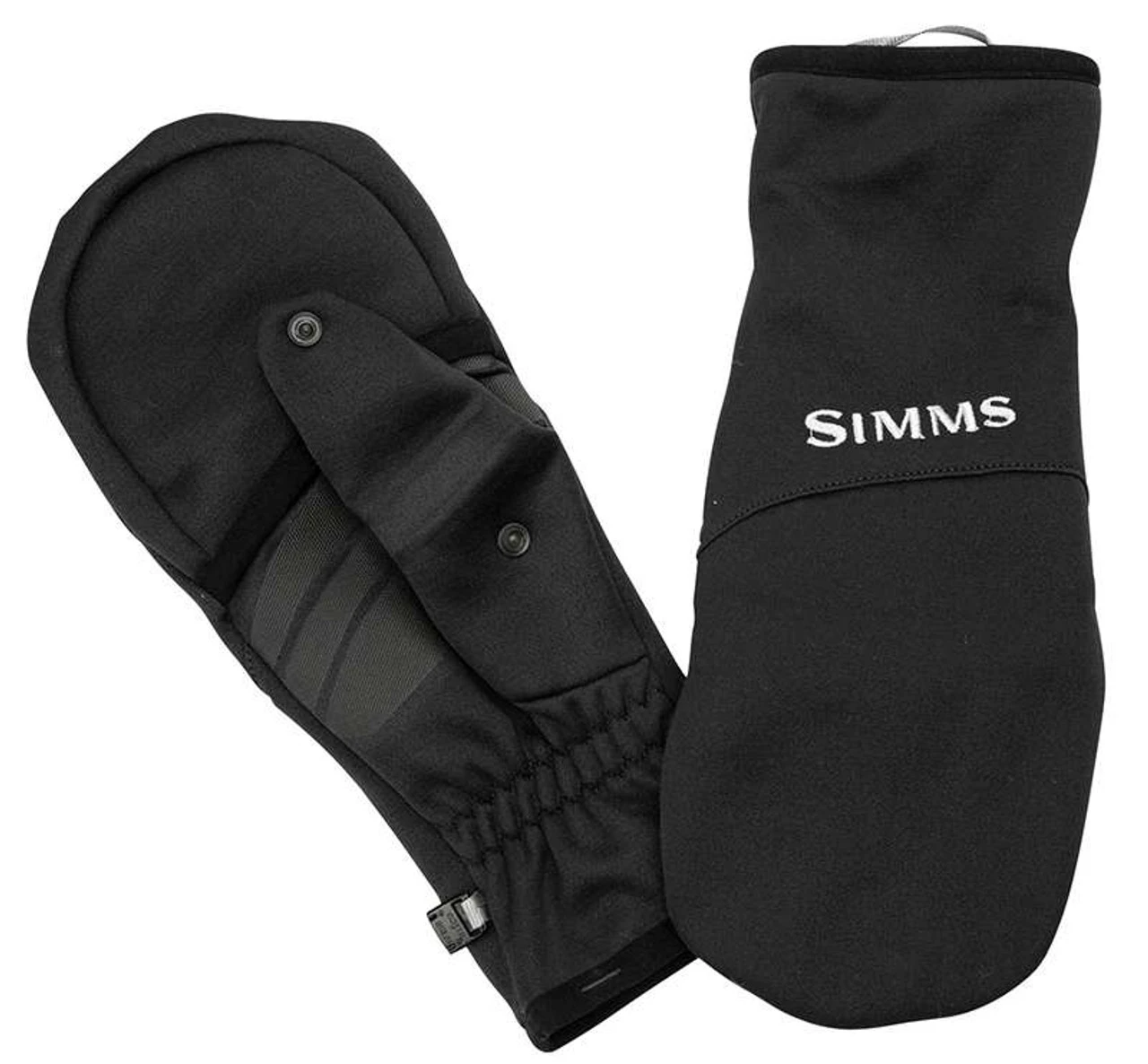 Simms Freestone Foldover Mitt - Black - Medium 3 Simms Freestone Foldover Mitt - Black - Medium