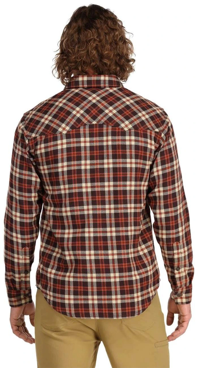 Simms Mens Santee Flannel 6 Simms Mens Santee Flannel - Image 4