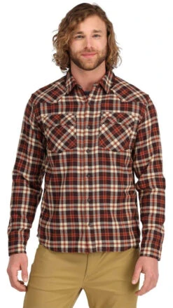 Simms Mens Santee Flannel 8 Simms Mens Santee Flannel -Fishing Equipment Store simms ms santee flannel 74506.1680352261