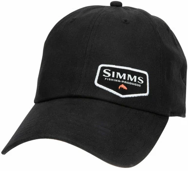 Simms Oil Cloth Cap - Black 3 Simms Oil Cloth Cap - Black