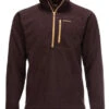 Simms Rivershed Quarter Zip Shirt - Mahogany - Medium -Fishing Equipment Store simms pg 13070 rivershed quarter zip shirt mahogany m 59850.1651422211.386.513