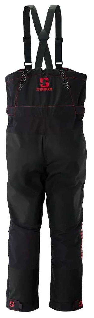 Striker Ice Denali Insulated Rain Bib - Black 4 Striker Ice Denali Insulated Rain Bib - Black - Image 2