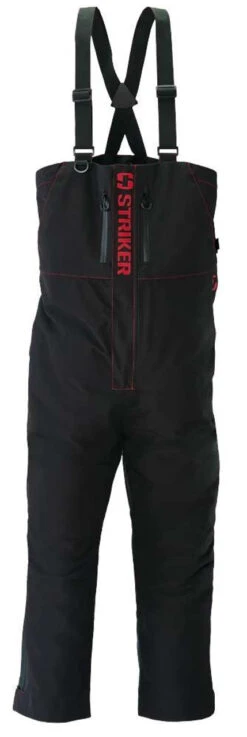 Striker Ice Denali Insulated Rain Bib - Black