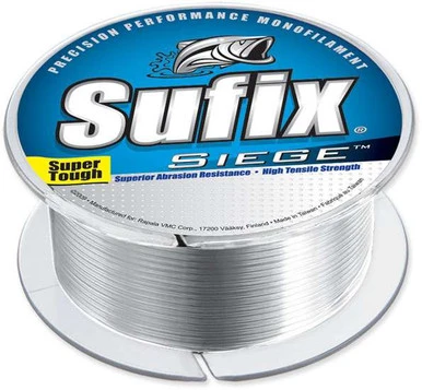 Sufix Siege Monofilament Fishing Line Clear 3 Sufix Siege Monofilament Fishing Line Clear