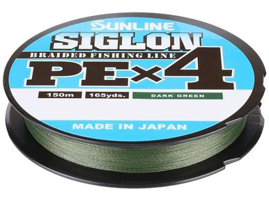 Sunline Siglon PEx4 Braided Line - Dark Green - 30lb 3 Sunline Siglon PEx4 Braided Line - Dark Green - 30lb