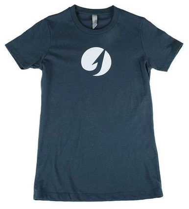 TackleDirect Hook Logo Womens T-Shirt - Indigo - Size X-Large 3 TackleDirect Hook Logo Womens T-Shirt - Indigo - Size X-Large